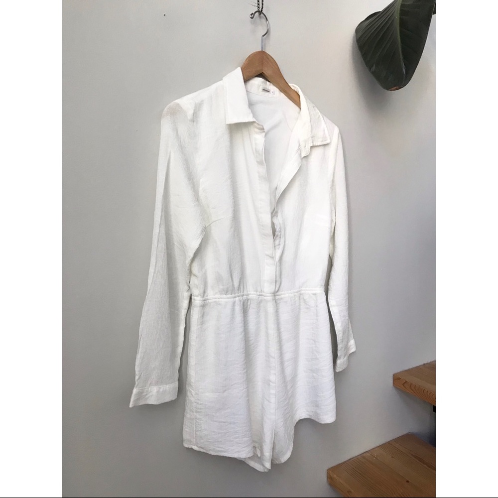 Myra Swim white romper playsuit size L